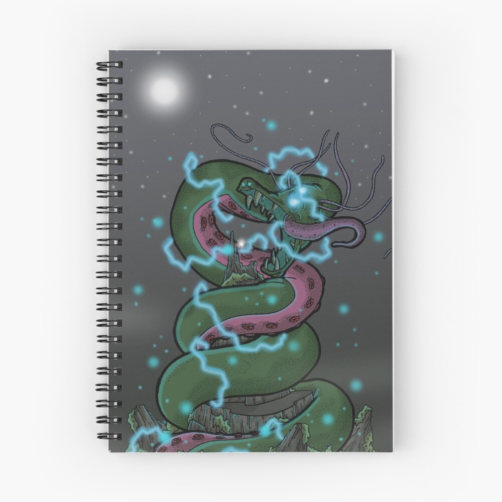 Item preview, Spiral Notebook designed and sold by MonsterLab.