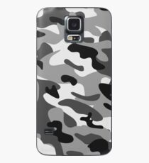 Tarnung Grau Hülle & Skin für Samsung Galaxy