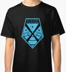 Camiseta clásica "Vigilo Confido" XCOM Logo