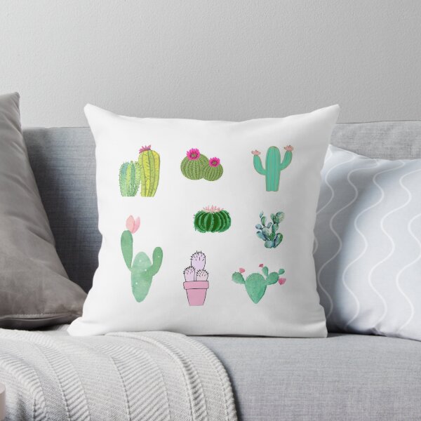 Pack d'autocollants de variété de cactus Coussin