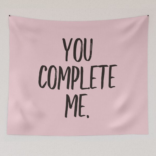 Item preview, You complete me (black) designed and sold by didijuca.