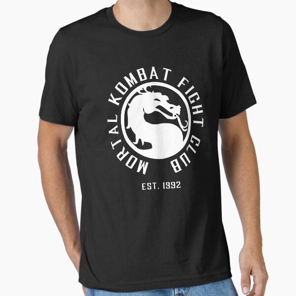 Artikel-Vorschau von Mortal Kombat Fight Club | Mortal Kombat 11 | Sauberes weißes Logo, designt und verkauft von surik-.