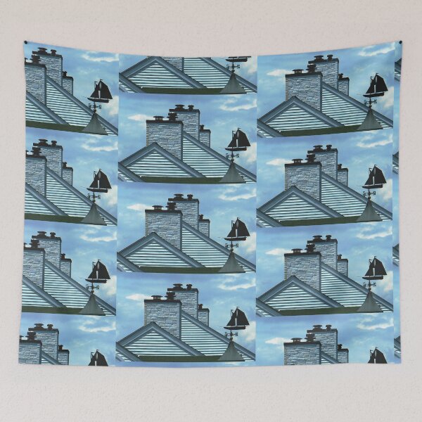 Item preview, Roof Lines with Sailboat Weathervane designed and sold by 2CrabbySisters.