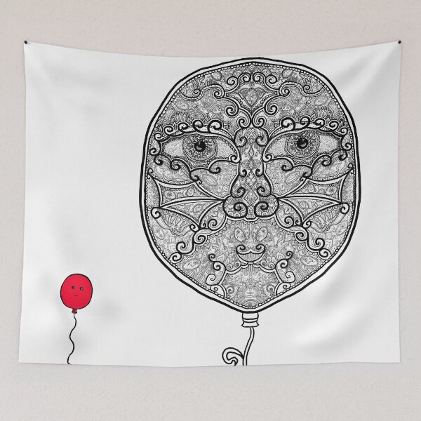 Item preview, The sad jealous balloon designed and sold by Samantha McNeice.