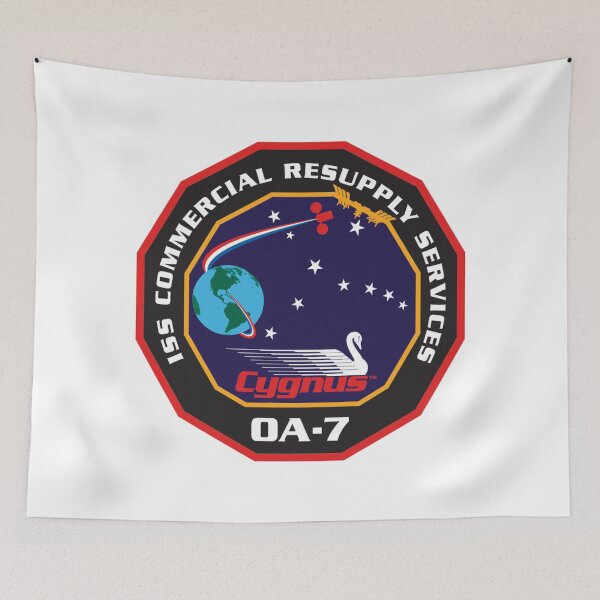 Item preview, OA-7 Spacecraft Logo designed and sold by Nikki SpaceStuffPlus.
