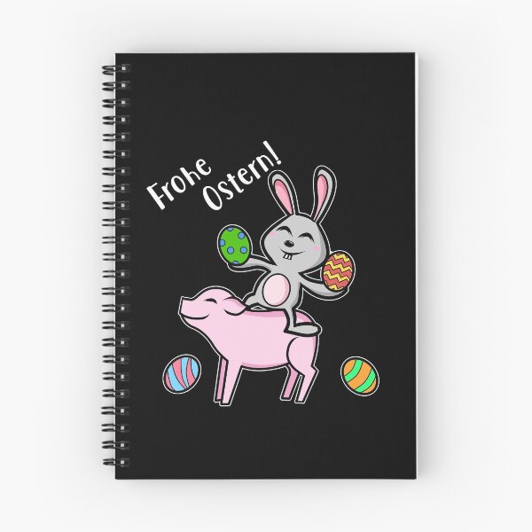 Item preview, Happy Easter pig and bunny easter eggs gift designed and sold by Mr-Peh.