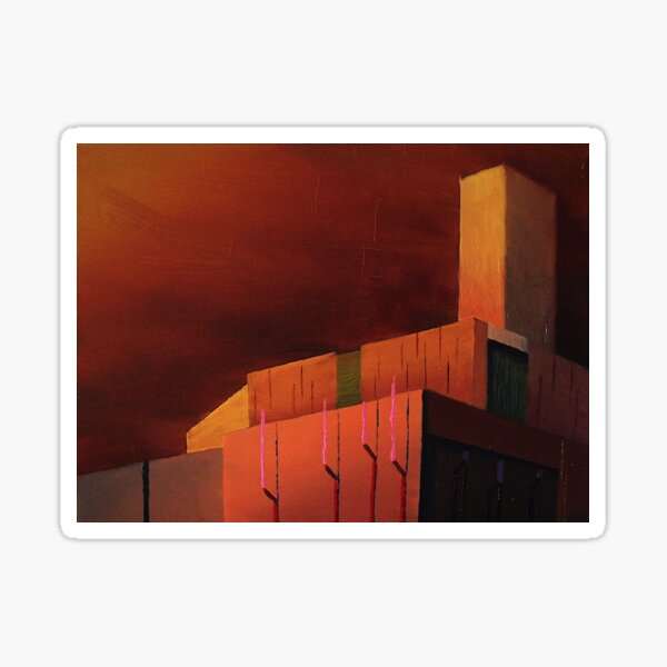 Outskirts of Pandemonium City 9 Sticker