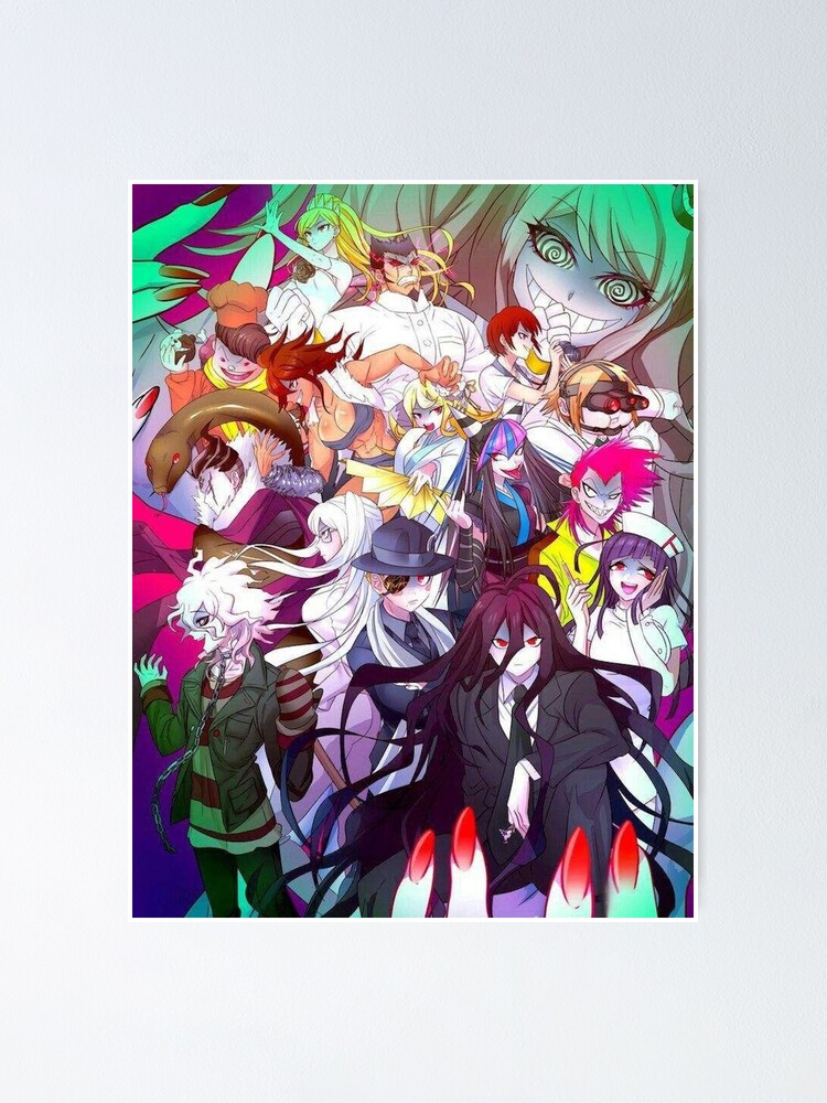 "DANGANRONPA" Poster for Sale by alexiagandy Redbubble