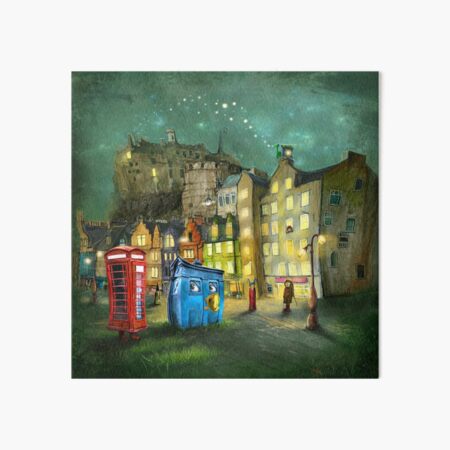 Item preview, Strange Night designed and sold by Matylda Konecka Illustrations.