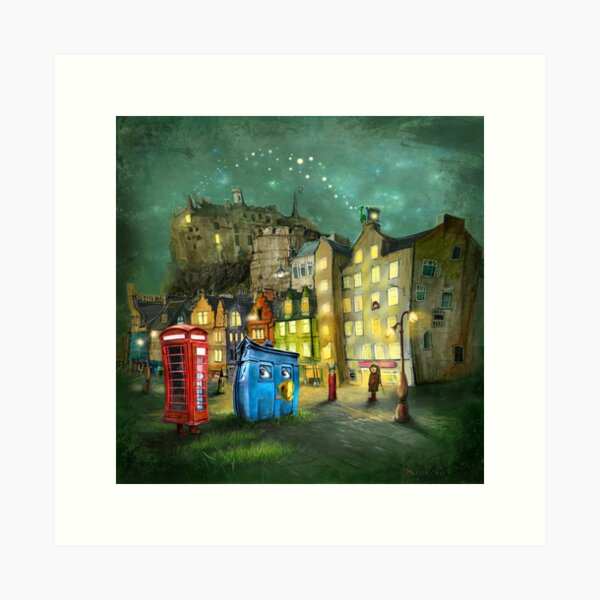 Item preview, Strange Night designed and sold by Matylda Konecka Illustrations.