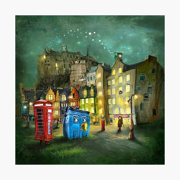 Item preview, Strange Night designed and sold by Matylda Konecka Illustrations.