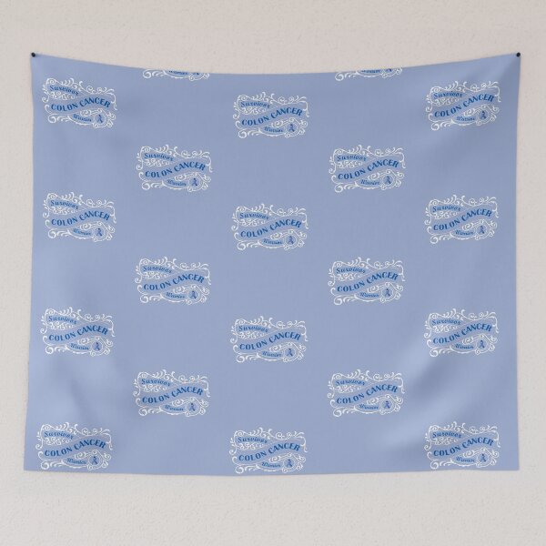 Item preview, Colon Cancer Awareness Survivor & Warrior designed and sold by wordsonly.