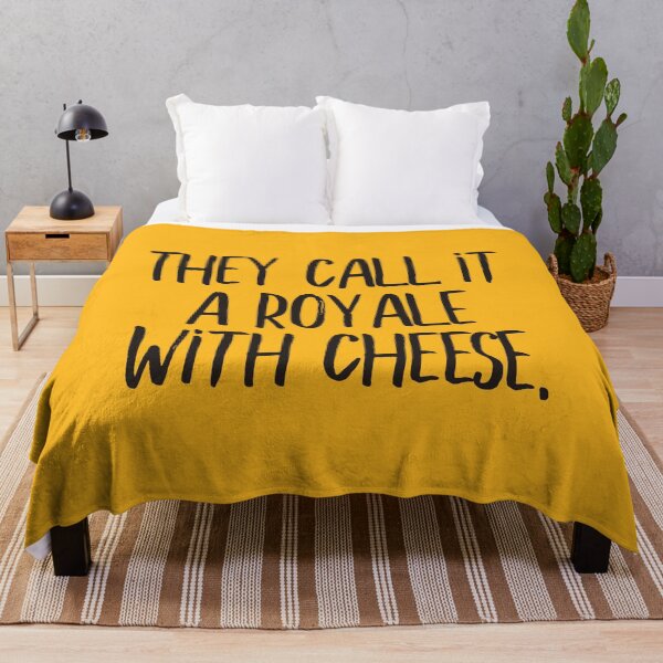 Item preview, They call it a Royale with cheese (black) designed and sold by didijuca.