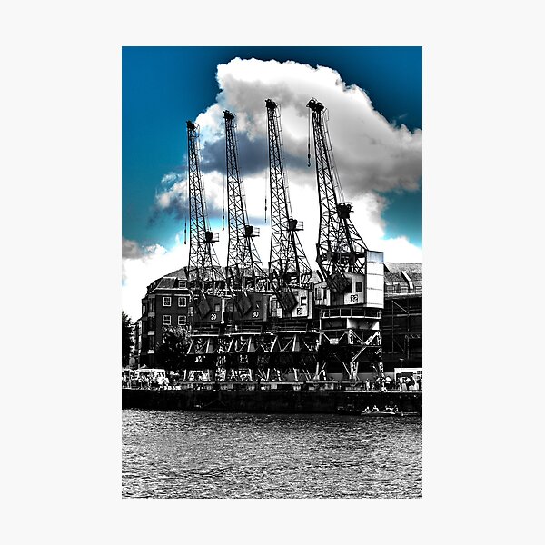Artikelvorschau, Harbour Cranes entworfen und verkauft von Larnsky.