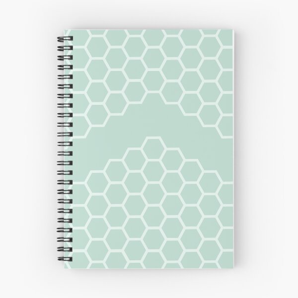 Item preview, Honeycomb Arrow in Duck Egg Blue Green designed and sold by kierkegaard.
