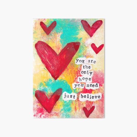 Only Hope You Need Art Board Print