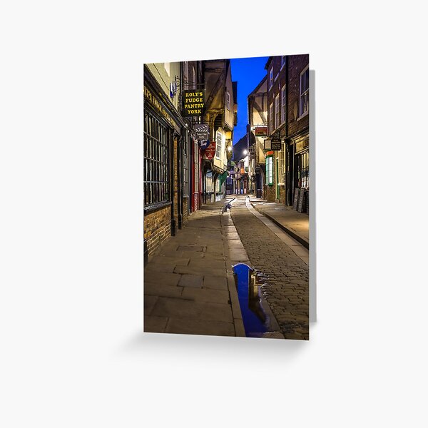 The Shambles, York Greeting Card