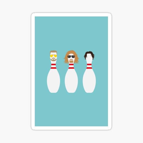 Bowling Dudes Sticker