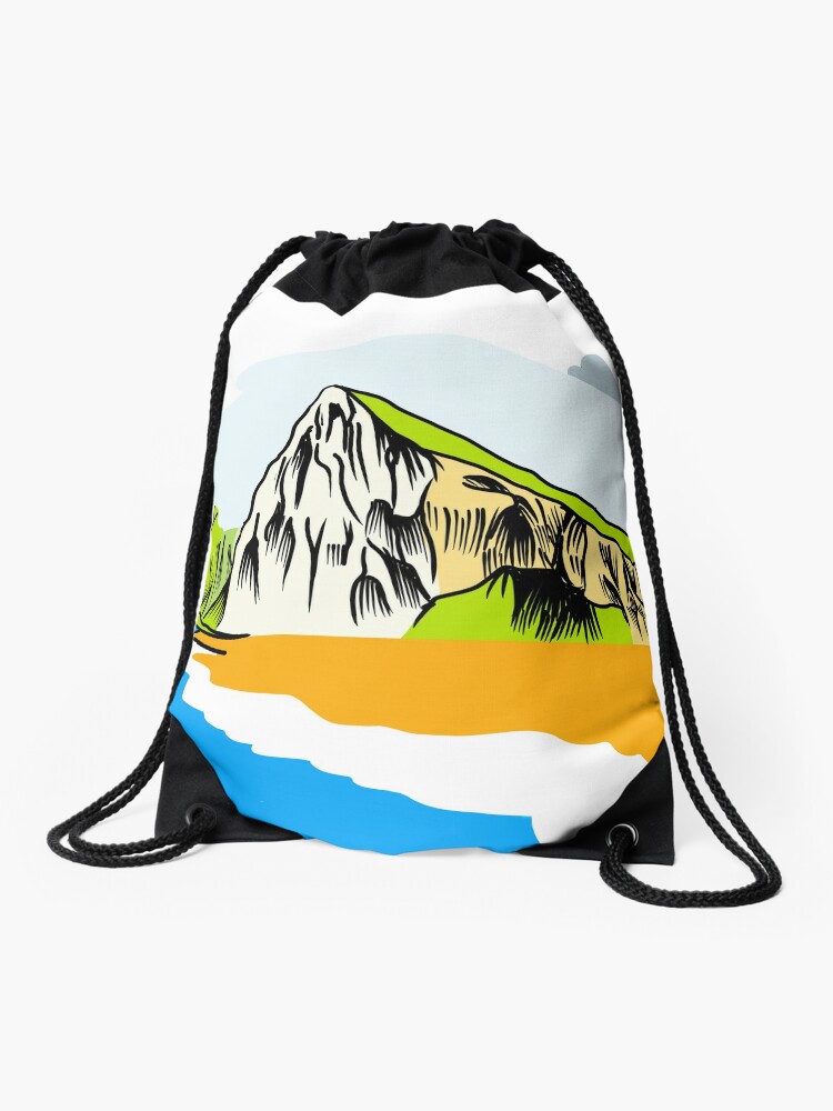 the north face drawstring bag