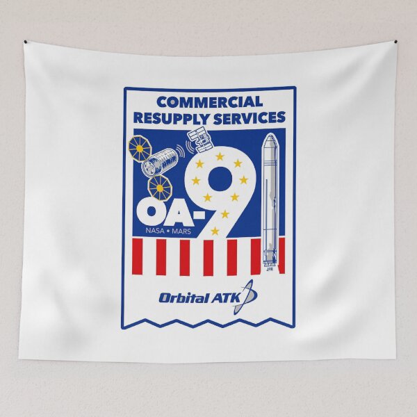 Item preview, Orbital OA-9 Logo designed and sold by Nikki SpaceStuffPlus.