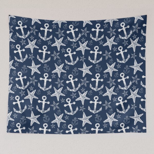 Item preview, Nautical Navy designed and sold by FreckledBliss.