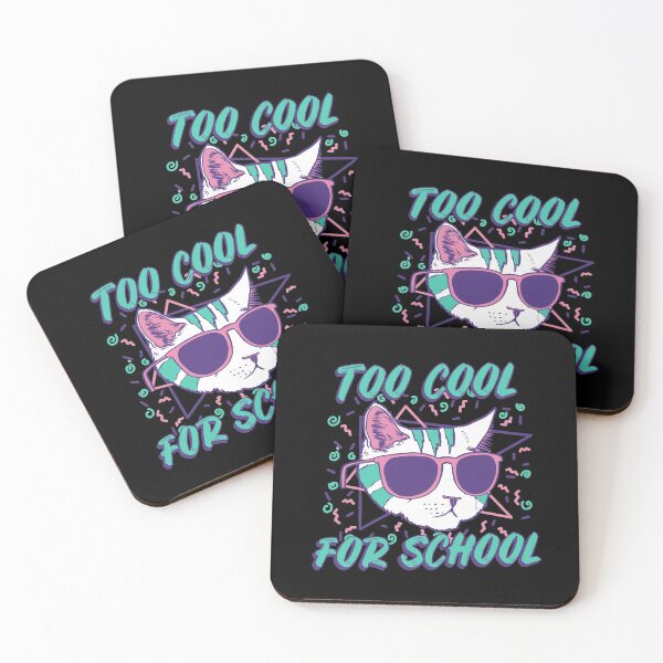 Item preview, Too Cool For School Cat designed and sold by Kittyworks.