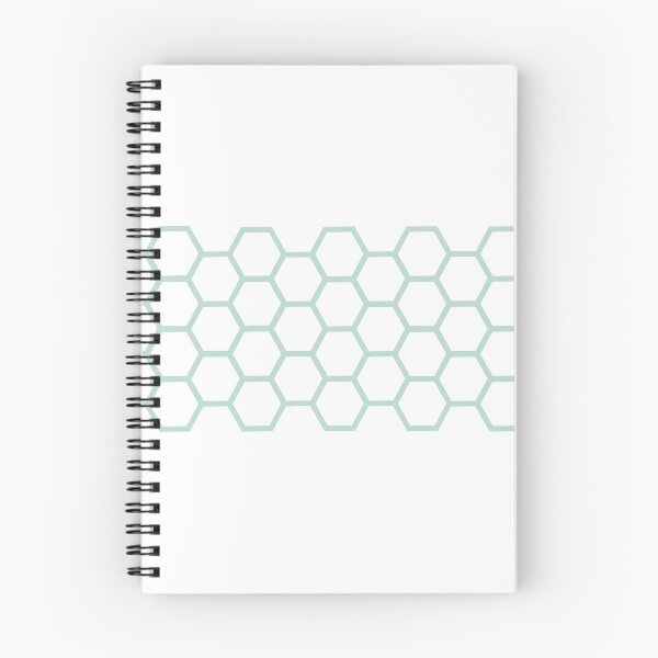 Item preview, Honeycomb Stripe in Duck Egg Blue Green on White designed and sold by kierkegaard.