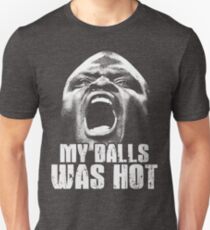Derrick Lewis Das schwarze Biest, Meine Bälle war heiß Slim Fit T-Shirt