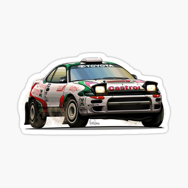 Toyota Celica ST185 Castrol WRC Sticker
