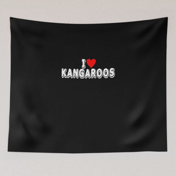 Item preview, Kangaroo Lover Product  I Love  Gifts For Animal Enthusiast  design designed and sold by stuch75.
