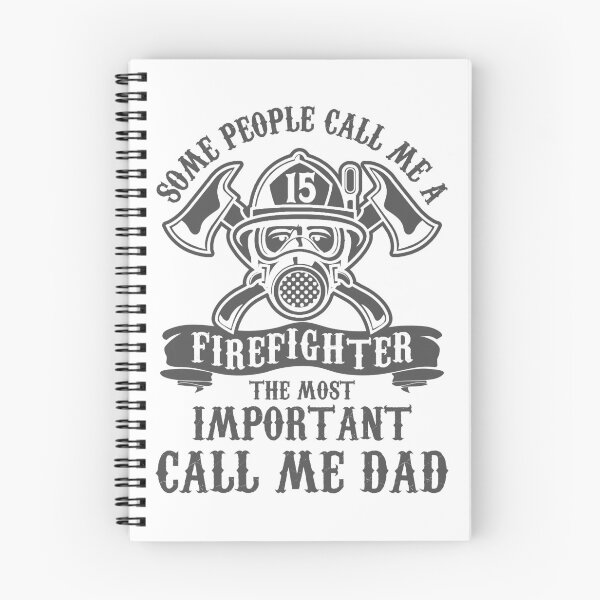 Artikelvorschau, Feuerwehrmannprodukt - Einige Leute rufen mich an - Karrieregeschenk für Papa entworfen und verkauft von stuch75.