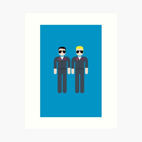 Maverick & Iceman Art Print