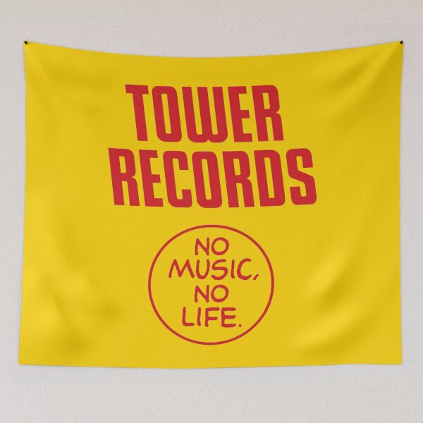 Item preview, Tower Records No Music No Life designed and sold by njmclean.