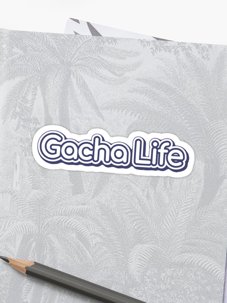 Gacha Life Sticker By Overflowhidden Redbubble - huge bloxburg update in roblox solobengamer