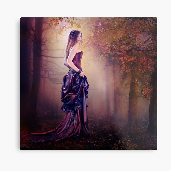 Listening the silence Metal Print