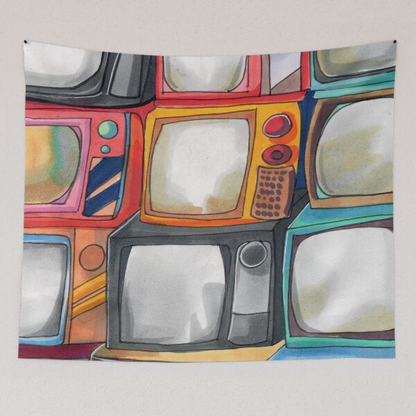 Item preview, Retro TV designed and sold by AlexBowman314.