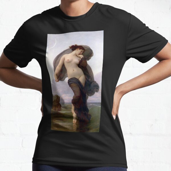 Evening Mood painting by William-Adolphe Bouguereau Active T-Shirt