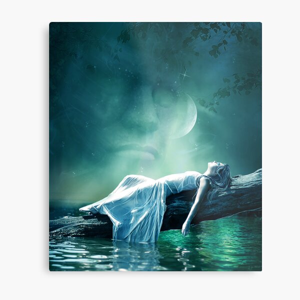 Dreams and fantasy : the Evening star Metal Print