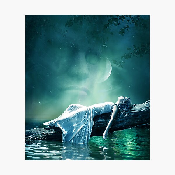 Dreams and fantasy : the Evening star Photographic Print