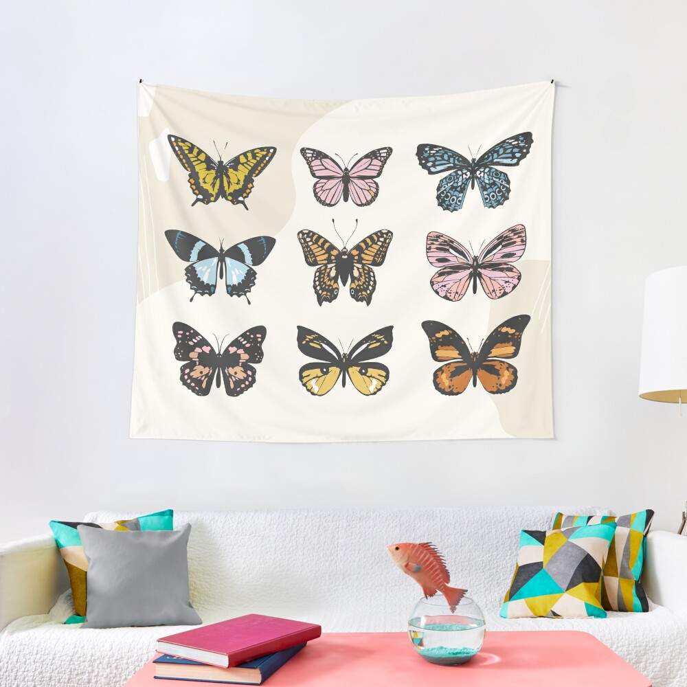 Butterfly Sticker Pack Tapestry