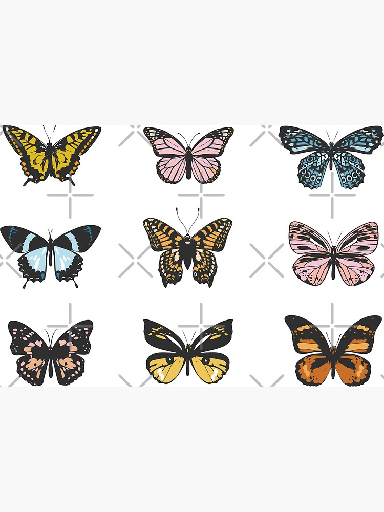 Butterfly Sticker Pack by aterkaderk
