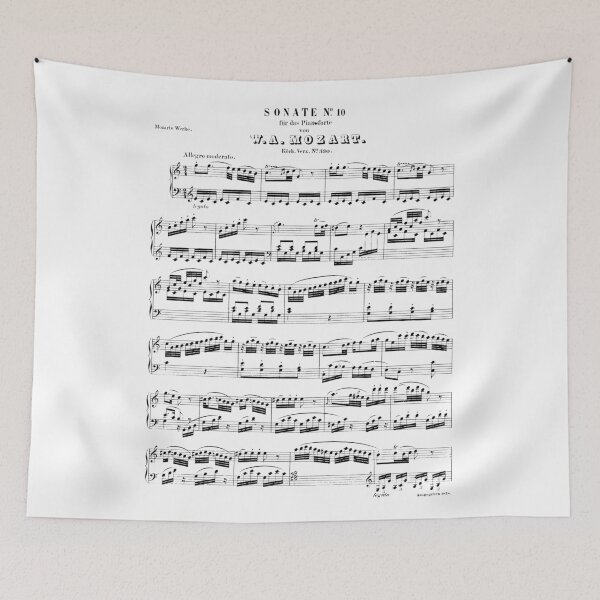 Item preview, Mozart Music Sonate #10 designed and sold by Hoorahville.