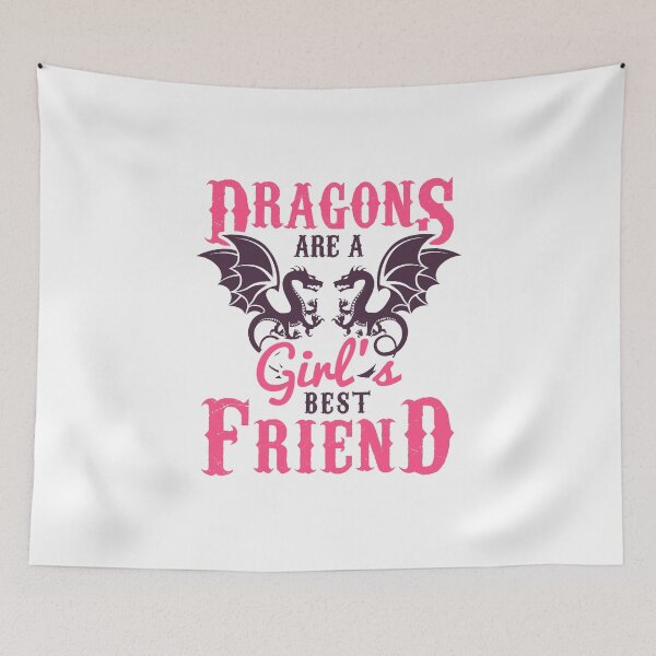 Item preview, product Dragon - Are Girl's Best Friend - Animal Themed Gifts designed and sold by stuch75.