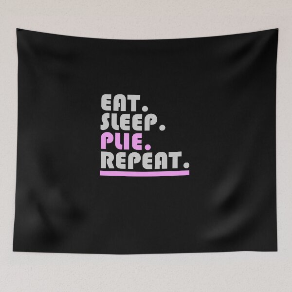 Item preview, Ballerina product - Eat Sleep Plie Repeat - Gifts for Dancers designed and sold by stuch75.