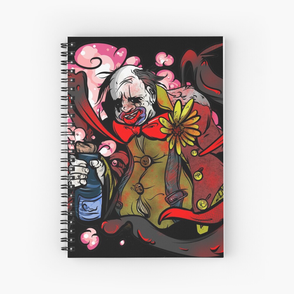 Dbd Dead By Daylight Clown Amp Amp The Entity Spiral Notebook By Zomgrimm Redbubble