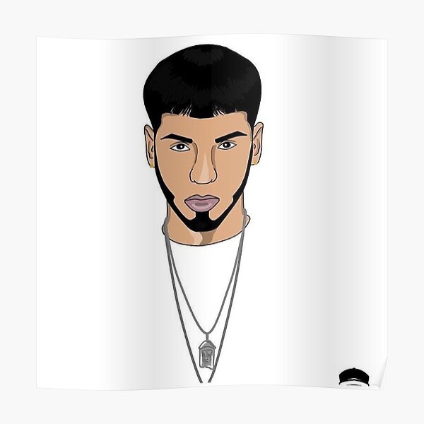 Póster «Anuel AA trap» de Camiblogger | Redbubble