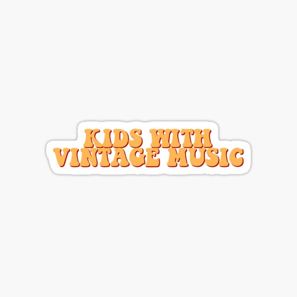Item preview, KIDS WITH VINTAGE MUSIC - Style 3  designed and sold by Maddison Green.