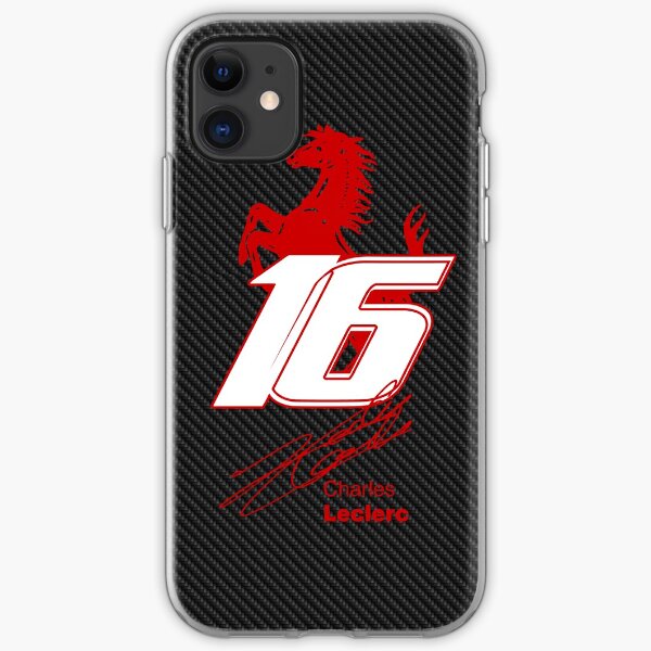 2020 Charles Leclerc Carbon fiber edition iPhone Soft Case