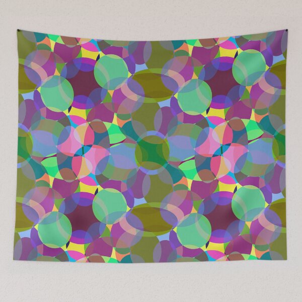 Item preview, Funky Colors of Layered Ovals! designed and sold by KelseyLovelle.