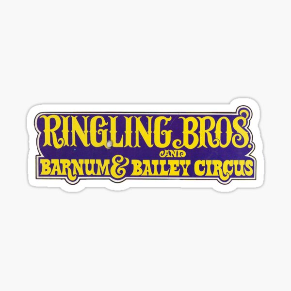 Item preview, Ringling Bros + Barnum & Bailey Circus Vintage Logo designed and sold by JacksonKeeley.
